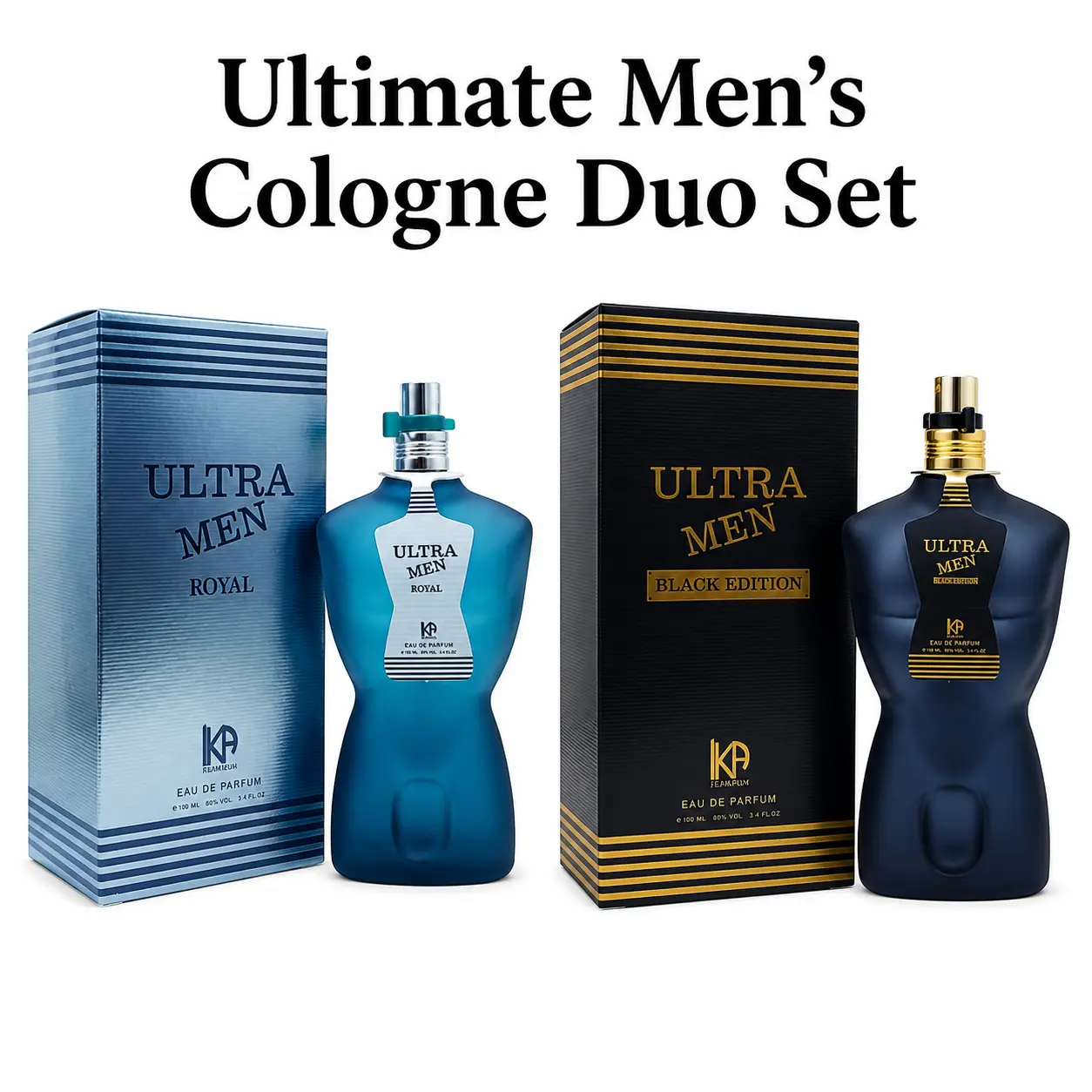 Ultimate Cologne Duo Set - Ultra Male Summer Set - Men's Fragrance