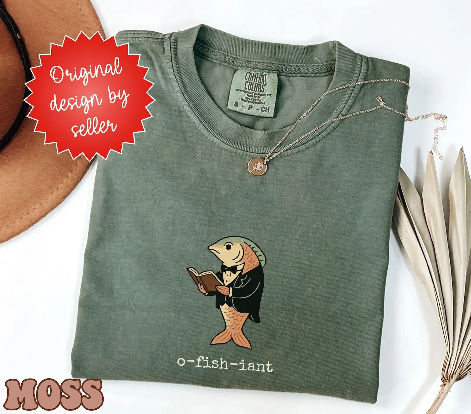 Comfort Colors Funny Officiant Gift for Fisherman O-fish-iant Legalizer Of Love Shirt, Wedding Officiant Shirt, Minister Shirt Organizer Tee