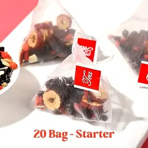 60 Bag Kidney Tea Formula Ginseng Eight Treasure Tea, Ginseng Eight Treasures Tea, Organic Kidney Cleanse Tea, Traditional Healthy Kidney Cleansing Tea for Men & Women Natural Sugar