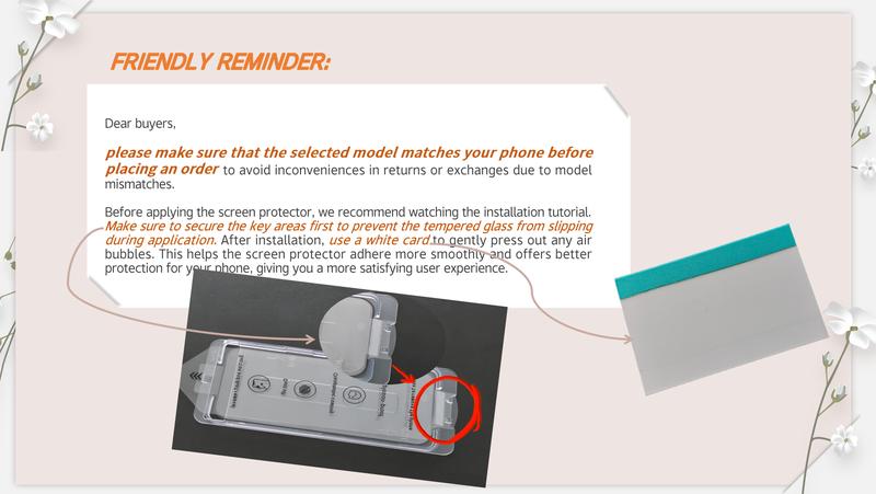 TIDEOK 2 Pack Screen Protector for iPhone 16/15/14/13- Available in Two Styles HD /Privacy-protected Fast Install Scratch-Resistant Smooth Touch Anti-Fingerprint Cases Cover Protection with Oleophobic Coating,Christmas