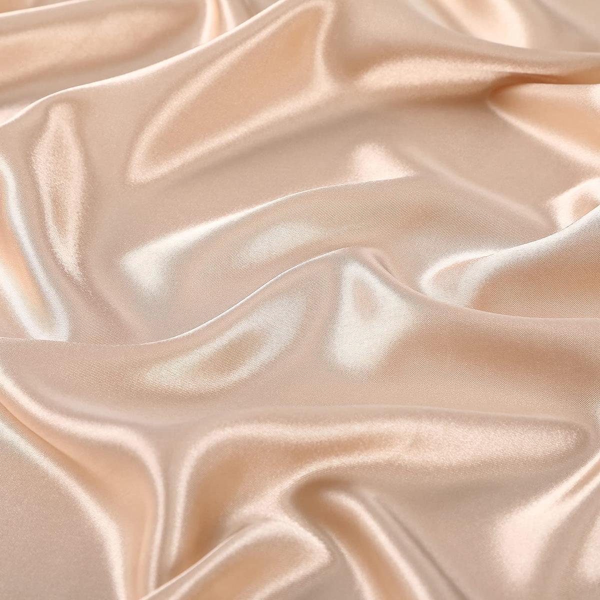 2-piece set 35" Large Square Satin Head Scarf Bandanas silk-like Headband Hair Scarves Bandana Scarf Headscarf Shawls for Women