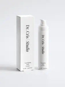 Dr. Cris Studio Nourishing Rich Face Cream - Hydrating Moisturizer with Cloudberry, Argan Oil & Shea Butter for Dry Skin - 20g