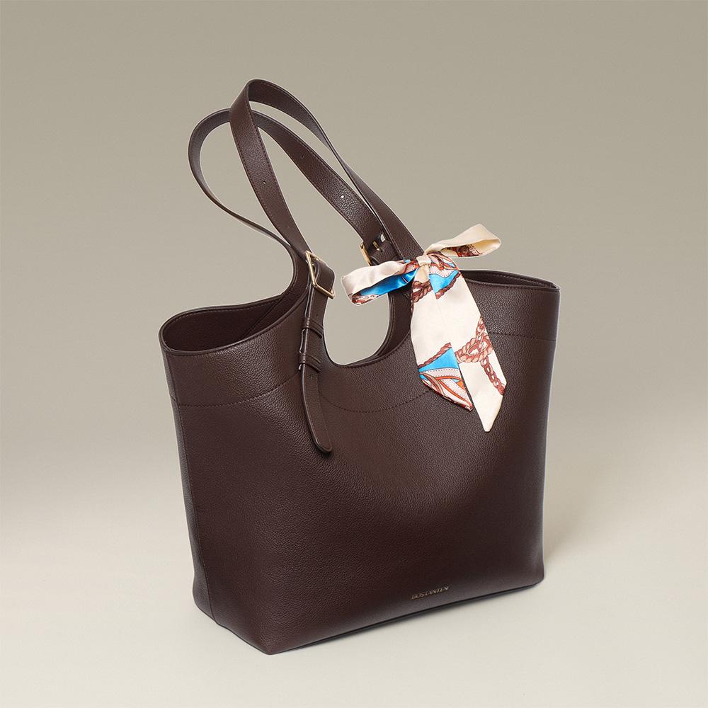 BOSTANTEN Large Work Purses for Women Vegan Leather Shoulder Bag Large Tote Handbag for Travel