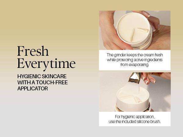 [OFFICIAL d'Alba] White Truffle Intensive Volufiline Grinding Cream - Skin Firming Vegan Collagen Cream & Moisturizer (1.58 fl oz) Hydrating Moisture