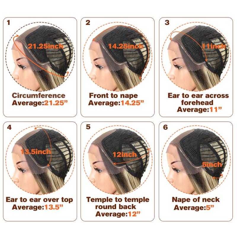 [Style Icon] Synthetic Wig 38” Super Long Silky Straight Wigs T Lace Front Wigs Pre-Plucked 6” Deeper Middle Part Wig