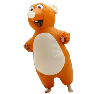 Inflatable Mouse Costume for Adult Blow up Mouse Costume Funny Halloween Party Cosplay Costume Suit