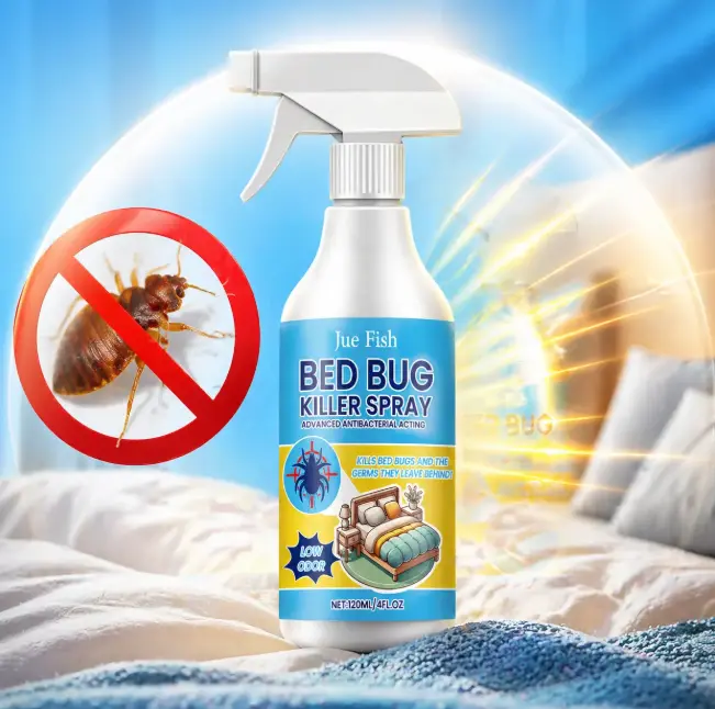 Bed Bug Spray, 4oz Natural Plant-Based Pest Control Agent - Daily Eco-Friendly Contact Killer with Plant Oils, Scented, People & Pet Safe, No-Rinse, Effective Against Eggs, Fleas, Mites, Indoor Repellent, Flea Spray for Home, Insect Deterrent for Home Use