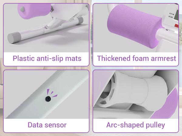 UMAY Ab Workout Machine, Adjustable Ab Trainer for Abs Workout at Home Gym, Foldable, Knee Protection, Abdominal Trainer for Stomach Workout UMAY Ab Workout Machine, Adjustable Ab Trainer for Abs Workout at Home Gym, Foldable, Knee Protection, Abdominal Trainer for Stomach Workout