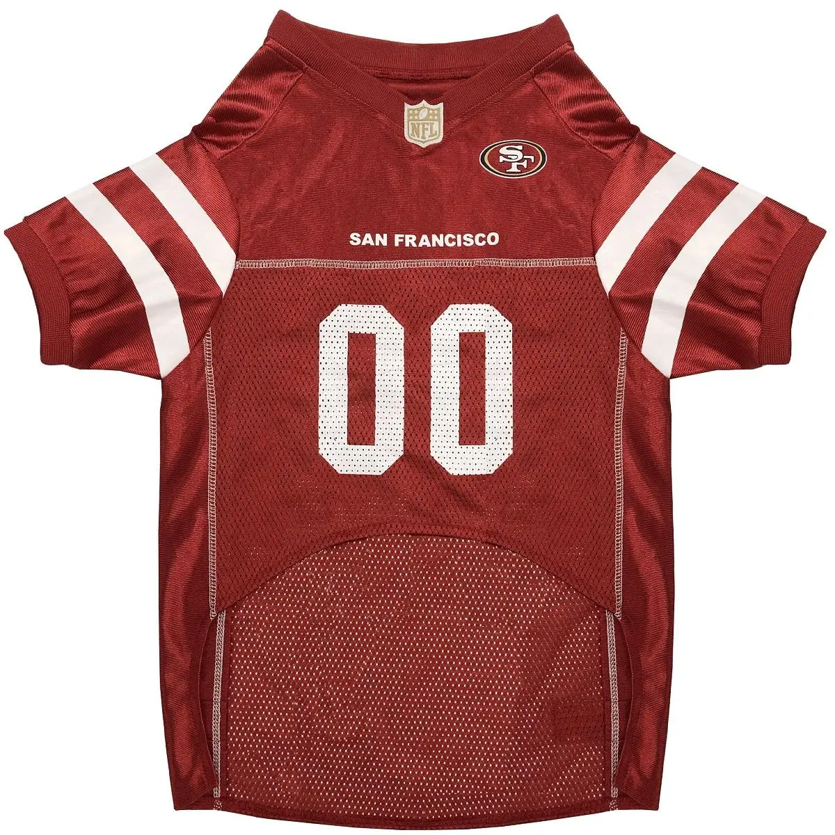 SAN FRANCISCO 49ERS MESH JERSEY FOR DOGS AND CATS