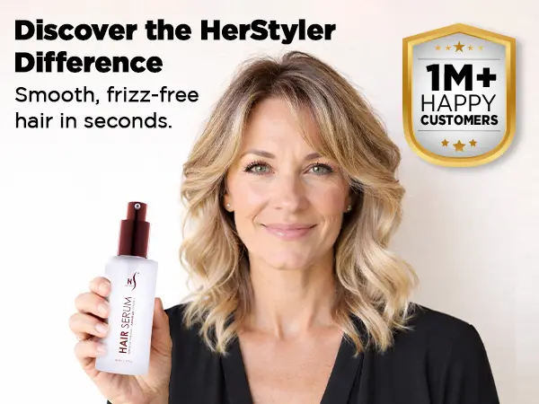 Herstyler Argan Oil Hair Serum - Anti-Frizz Hair Serum for Frizzy and Damaged Hair - Lightweight Heat Protectant Serum for Hair Growth - Hair Oil Serum with Aloe Vera, Vitamin E & Argan Oil - Boosts Shine & Hydration - Haircare - 2 Fl Oz - 2 Pack Glossy S Herstyler Argan Oil Hair Serum - Anti-Frizz Hair Serum for Frizzy and Damaged Hair - Lightweight Heat Protectant Serum for Hair Growth - Hair Oil Serum with Aloe Vera, Vitamin E & Argan Oil - Boosts Shine & Hydration - Haircare - 2 Fl Oz - 2 Pack Glossy S