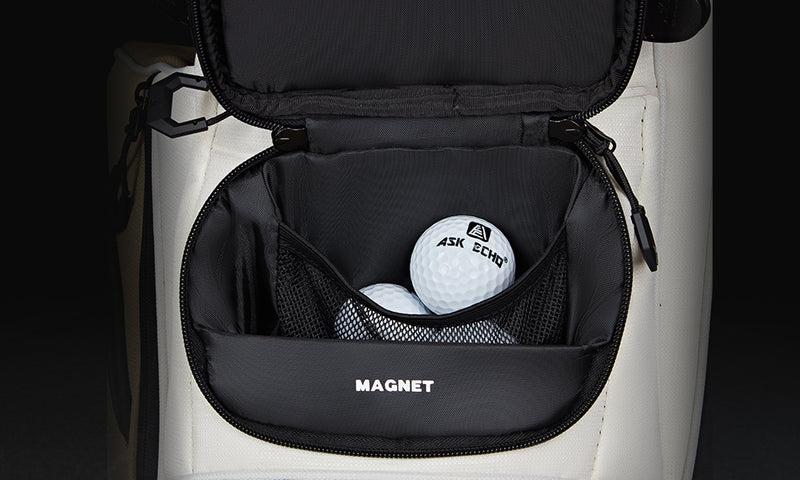 Ask Echo Golf 2025 ST-LOCK Mecha 14 Way Dividers Soundless Stand Bag / Toasted Almond