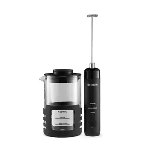 Keurig SimpleCafé Frother - Milk Frother - Make Lattes at Home - Make Cappucinos at Home - At Home Coffee Drinks Keurig SimpleCafé Frother - Milk Frother - Make Lattes at Home - Make Cappucinos at Home - At Home Coffee Drinks