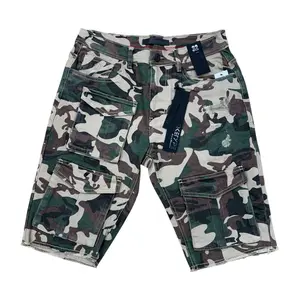 S602 - Multi Cargo Pocket Regular-Fit Stretch Shorts