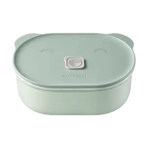 BUYDEEM 15cm Ceramic Casserole Dish with Lid - Versatile Steamer, Oven Safe, Microwave Safe, Shallow Green CT3007