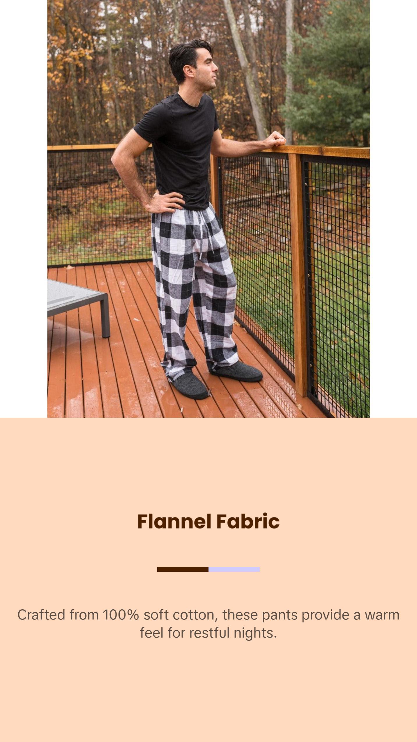 Men's Flannel Pants