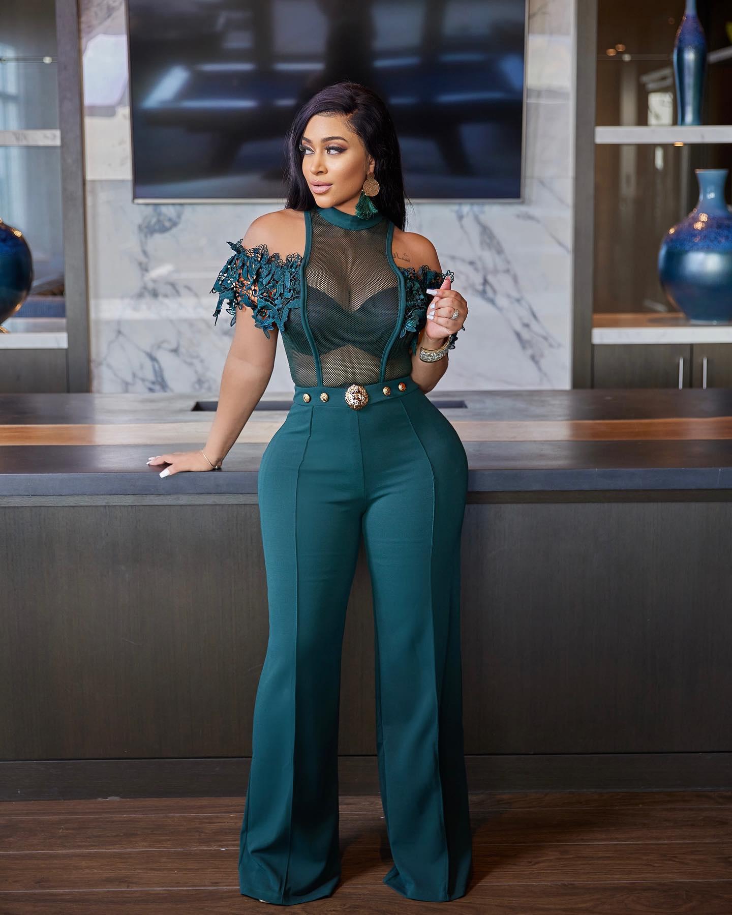 Casual Mesh Stitching Jumpsuit