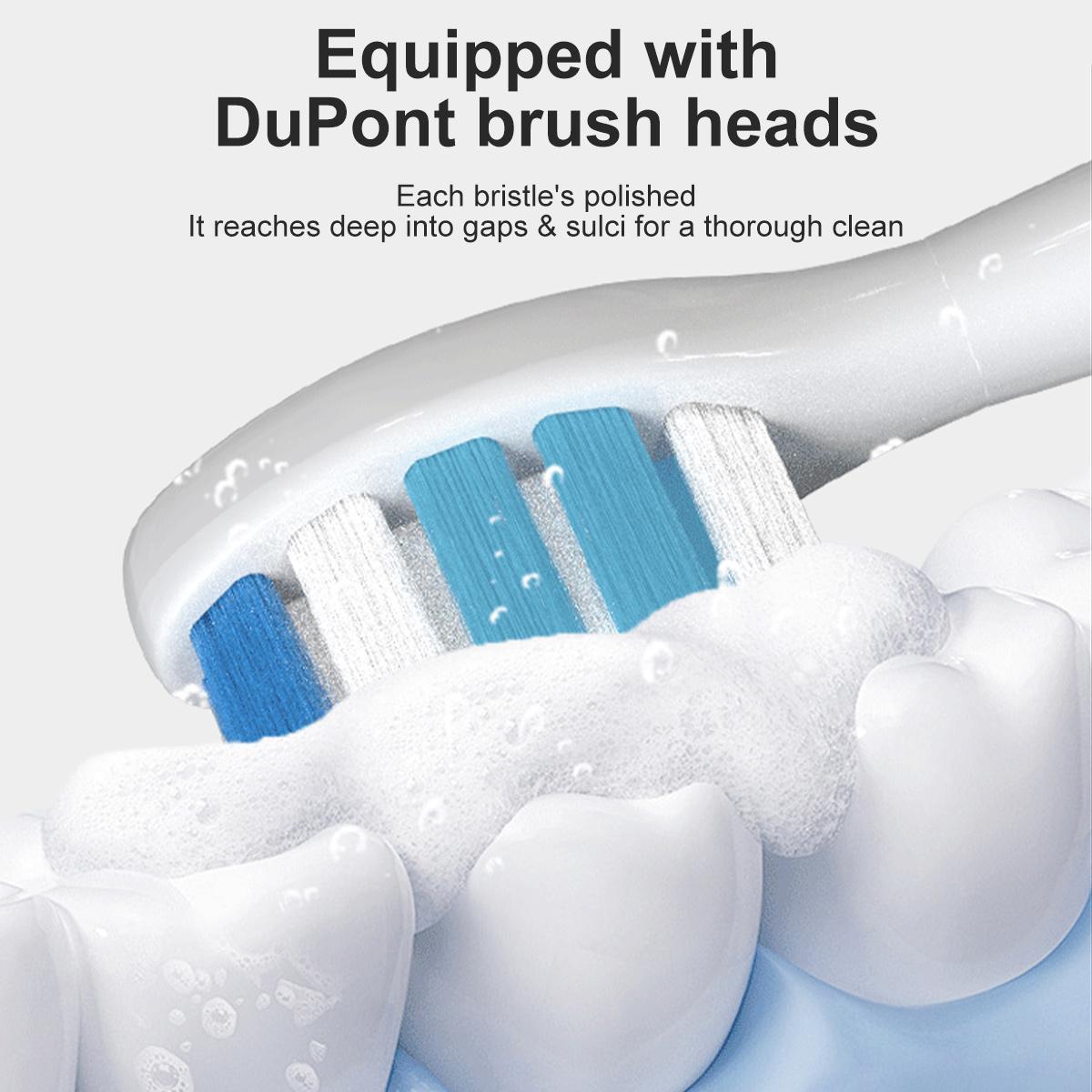 Plaque Remover for Teeth,Tartar Remover for Teeth Cleaning with 3 Replaceable Heads and 5 Adjustable Modes,Rechargeable Teeth Cleaning Plaque Remover for Home