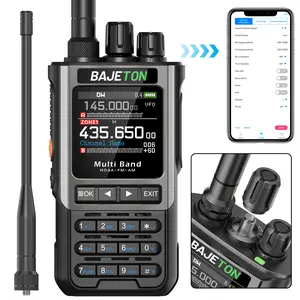 BAJETON BJ-8300 Walkie Talkie 10W Tri Power SW AM SSB CB Receive Wireless Phone Programming NOAA Two Way Radio
