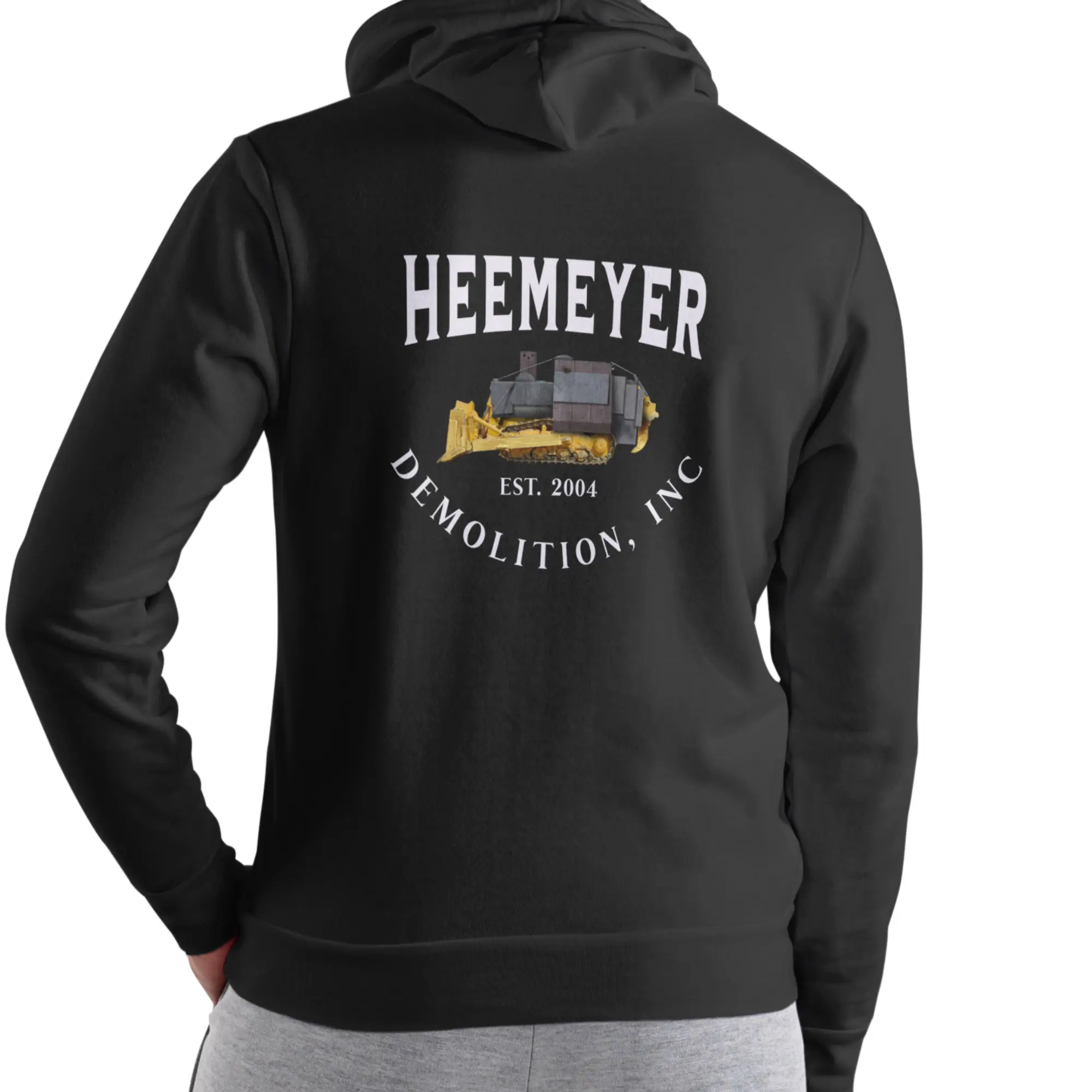 HEEMEYER DEMOLITION INC Hoodie, Unisex Cotton