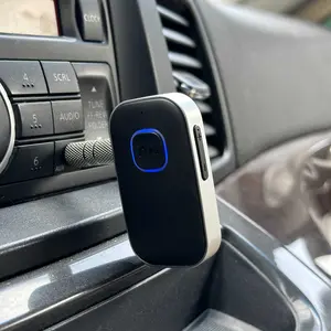 Bluetooth Audio Receiver and Wireless FM Transmitter, AUX Input Sound Adapter for Car #GLOBAL PICKS