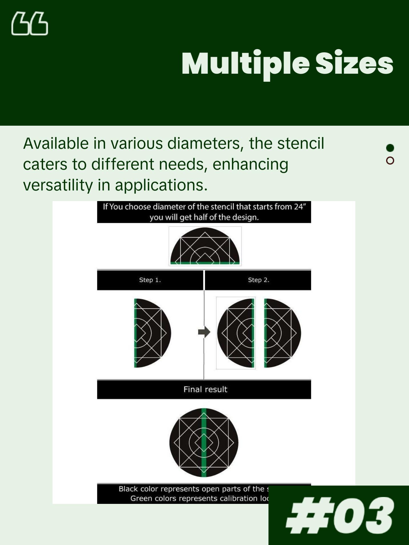 Mandala Stencil - Mandala Motive Wall Stencil - Original And Unique Wall Stencil