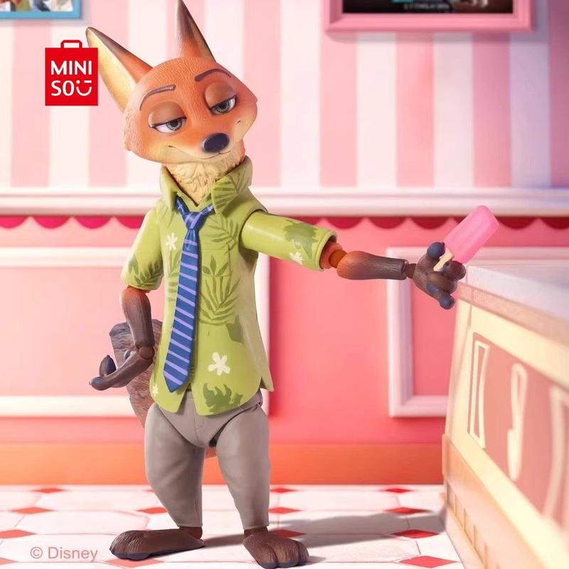 Zootopia Action Figure Blind Box Peripheral Desktop Decor Gift For Fans & Kids,Movable/Action Figure,Collectible Peripheral,Desktop Ornament