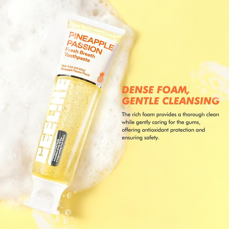 CEELIKE 4 Colors Toothpaste | Deeply Cleans Teeth, Provides Long-Lasting Freshness, Gently Cares for Oral Health