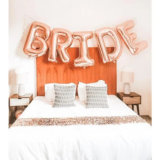 Jumbo Rose Gold Foil Balloon Letters – 40" Custom Party Decor