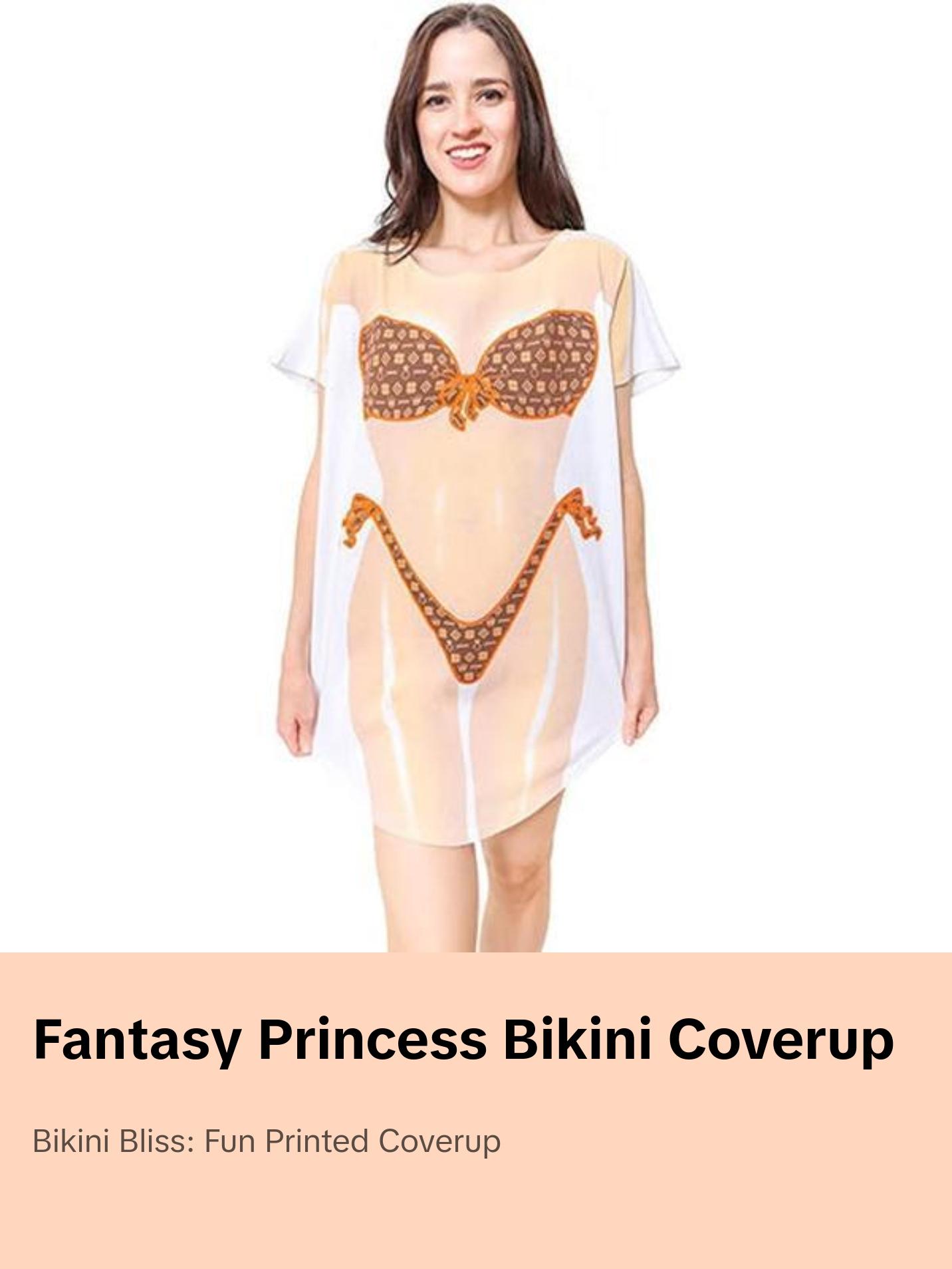 LA Imprints Fantasy Coverup Princess Bikini Body Coverup T-Shirt