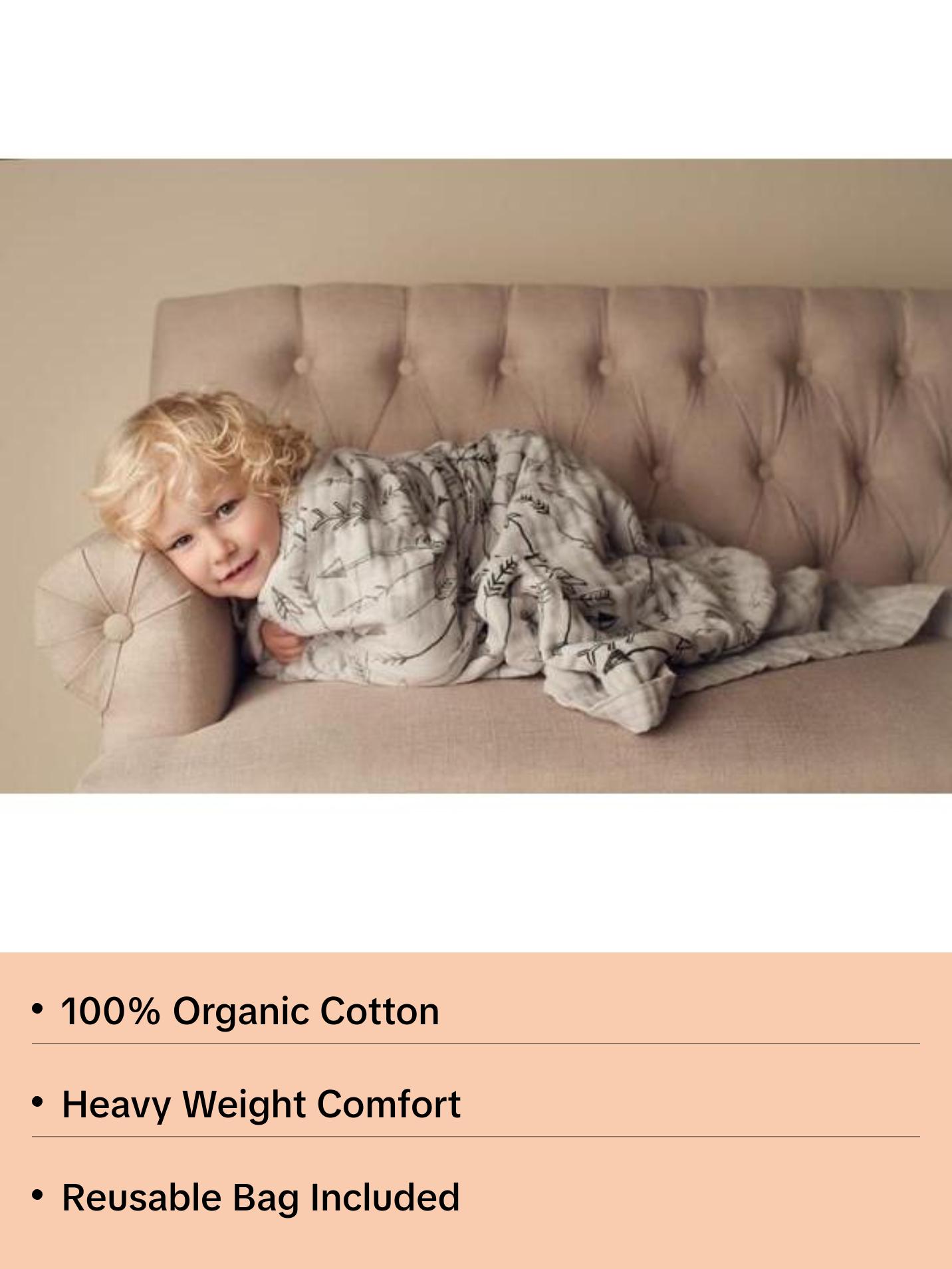 Faded Arrow Happy Cloud Luxury Blanket