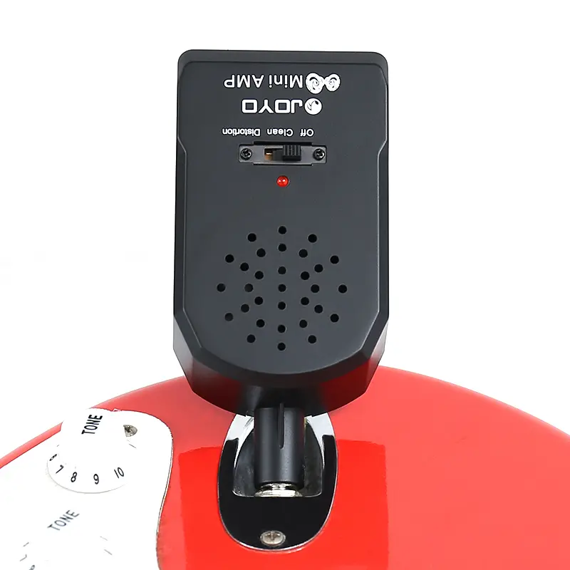 JOYO JA-01 Electric Guitar Amplifier - Portable Mini Amp, Clean Mode, Distortion Mode, 3.5mm AUX Input, Built-in Speaker, Headphone Jack, ABS Plastic Construction, DC Powered