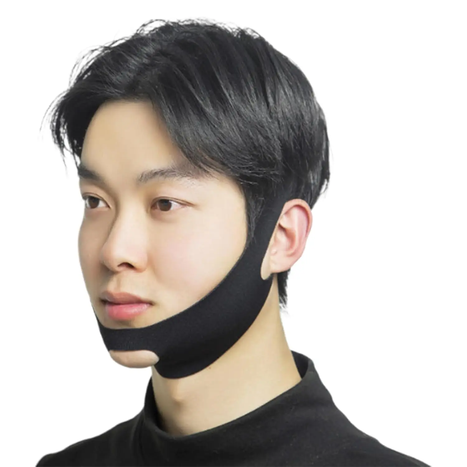 V-Line Lifting Mask - Double Chin Reducer, Face Shaper Skin Care Tools with High-Elastic Fit, Reusable Chin Strap, Depuffing Tape for Facial Skin Tightening, Face Lifting Device, Temporary Face Tightener