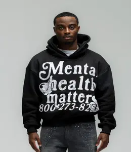 Mental Health Matters Hoodie - Black Mental Health Matters Hoodie - Black