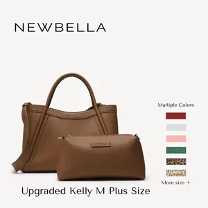 NEWBELLA Kelly M Plus Upgraded Version 2 PCS Set Top Handle Bag,KellyCollection,Kelly L size,crossbody bags ,work ,laptop bags,with Removable Shoulder Strap, Outdoorfun Clutch Purse dealsforyoudays Classic Handbag Tote Handbag,FallFreshness