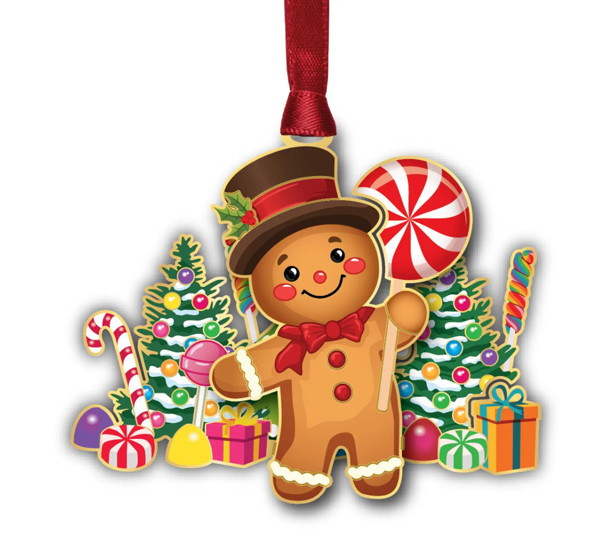 Beacon Designs Holiday Gingerbread Man Ornament