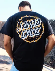 SANTA CRUZ Burnt Opus Dot Mens Tee