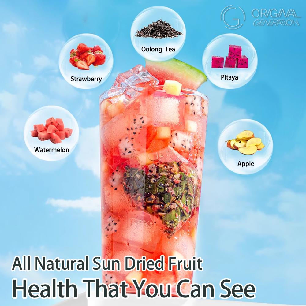 Sweet-tooths Don't Buy 2 Cartons Watermelon Oolong Tea Plus Color Changing Water Bottle 0 Sugar 0 Additives 0 Artificial Flavors Only Light Fruit Sweetness