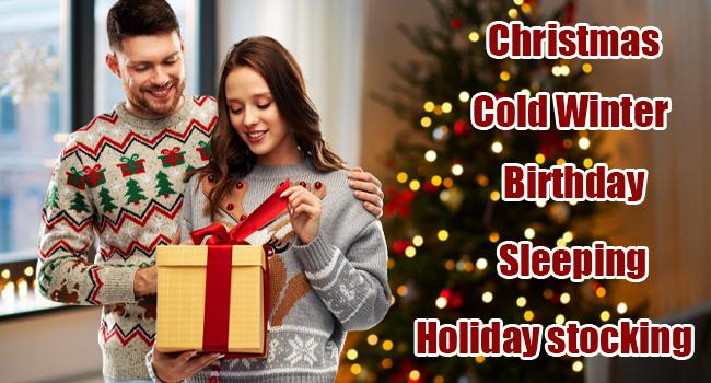 BomKinta Fuzzy Socks Women - Winter House Slipper Sock - Cozy Thick Warm Sleeping Socks Size 5-10