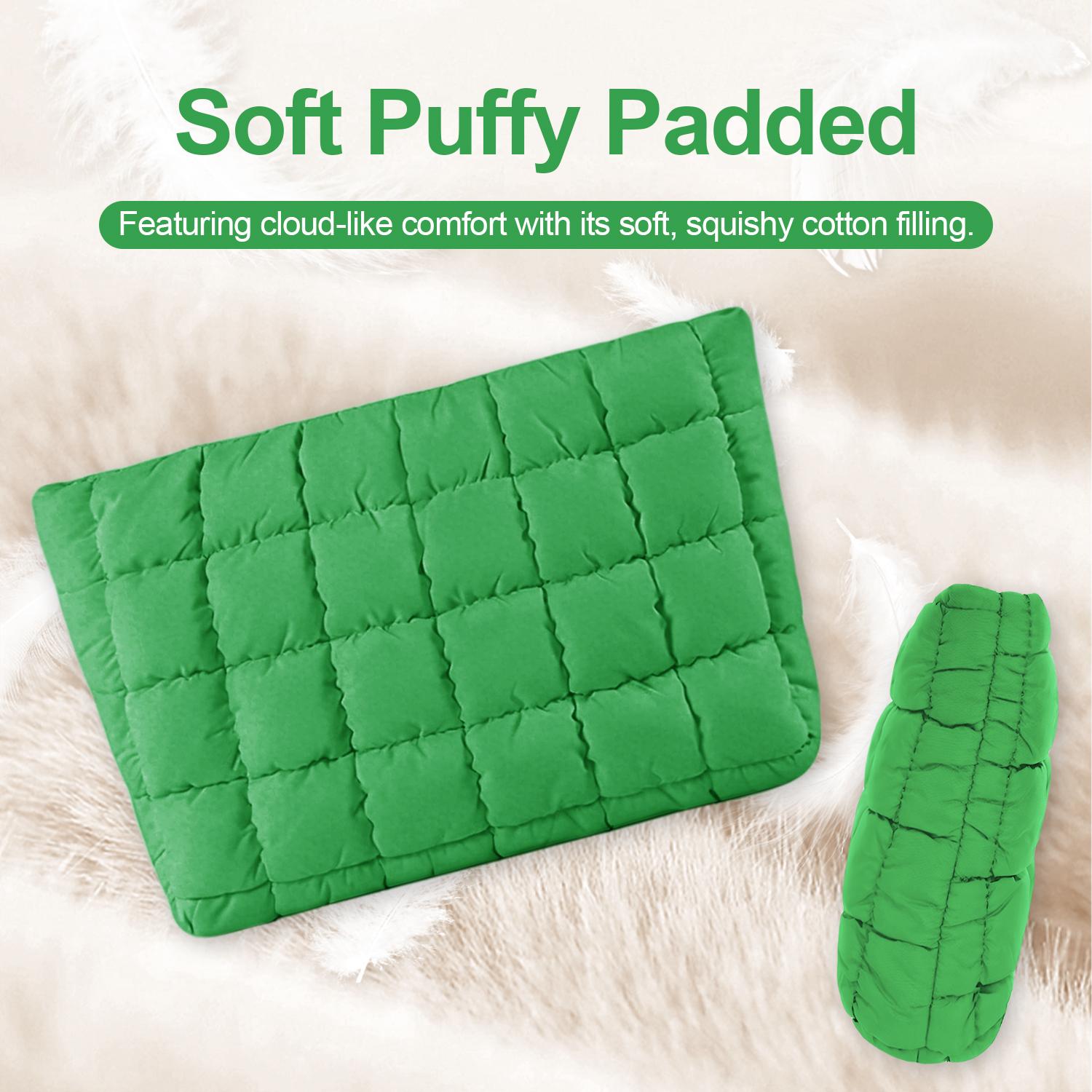 Large Capacity Quilted Design Clutch, Travel Storage Bag With Zipper, women's portable travel organizer, suitable for back-to-school season, daily commuting and travel, Perfect Christmas Gift Idea