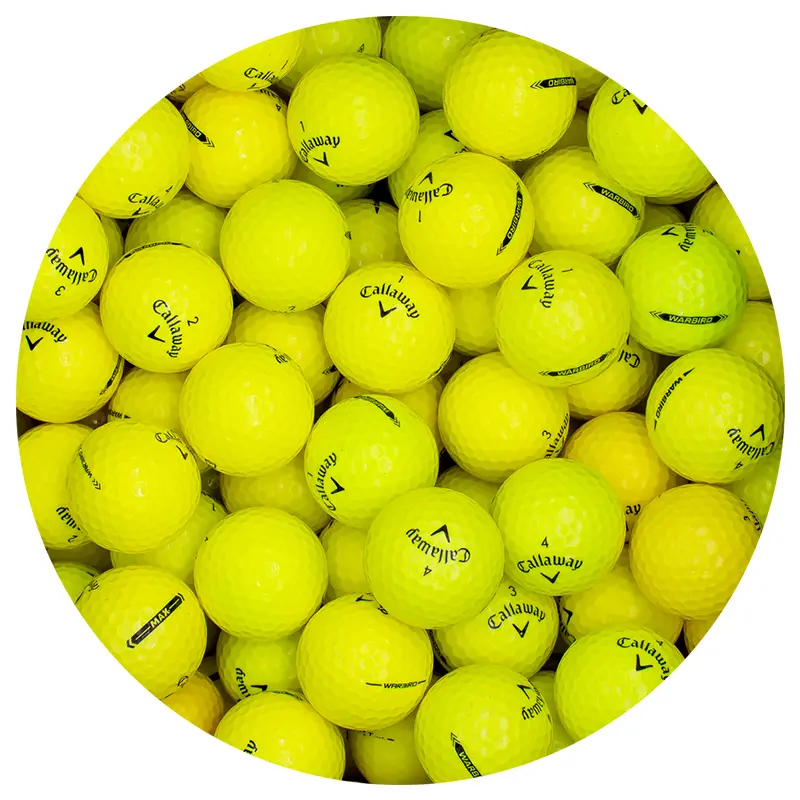 Callaway Mix Models High Visibility Yellow-Mint Golf Balls, 12-Pack Ball Set, Premium Golf Equipment for Practice Play