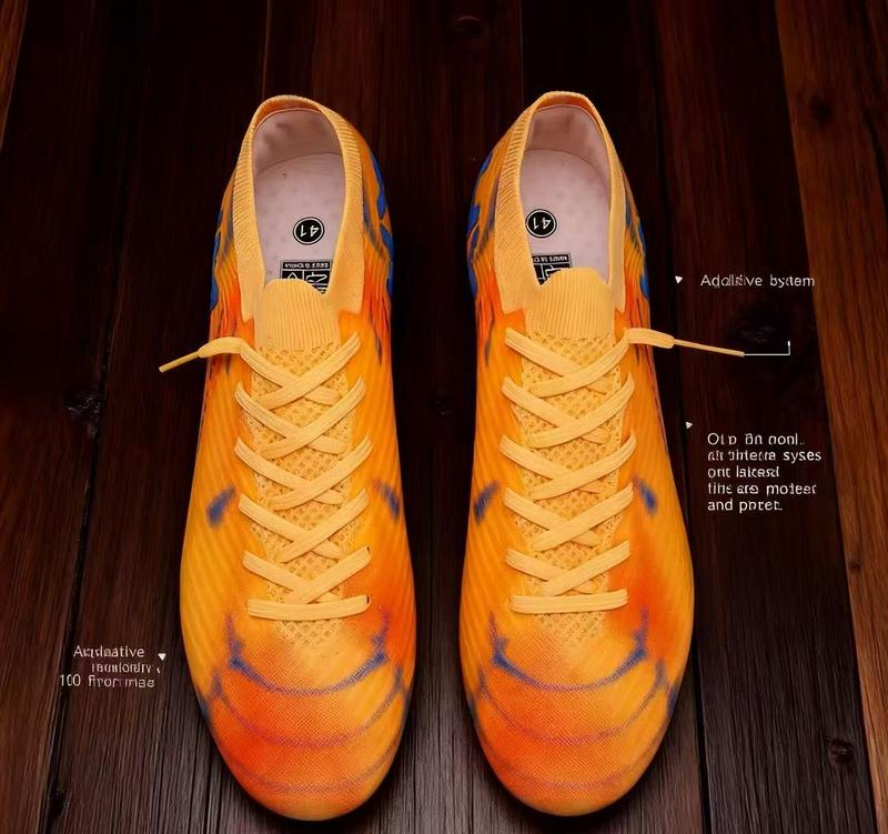 Cross Legion New Seamless Model Football Shoes for Men & Women Lightweight PU Leather Soccer Boots EU37-EU45 Outdoor Sports Touch & Control