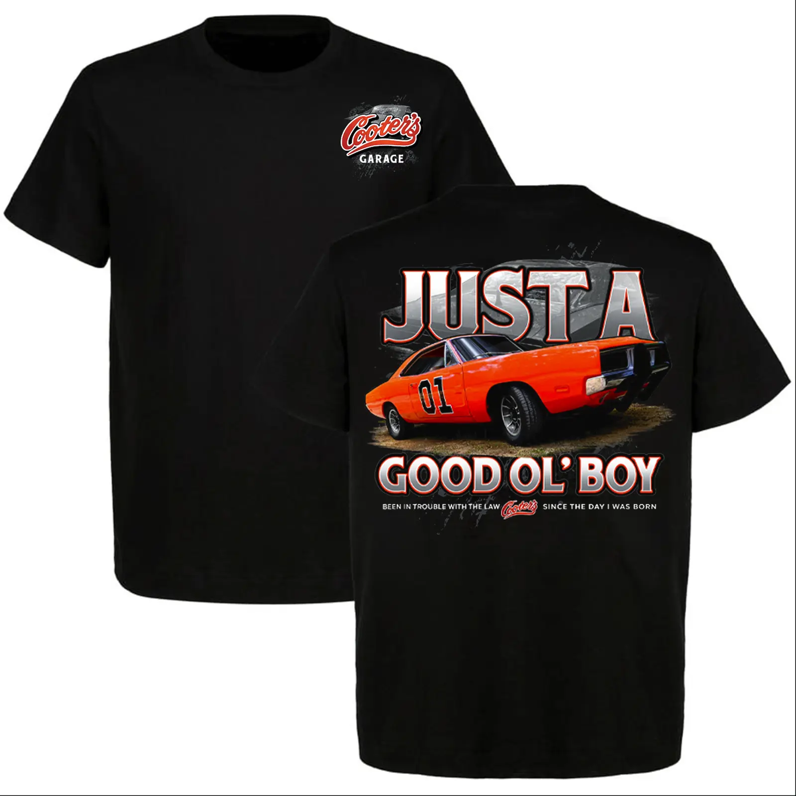 Just A Good Ol’ Boy" General Lee 01 T-shirt, Dukes of Hazzard 1979 Retro Shirt, Perfect For Classic TV Lovers, Old School Style..