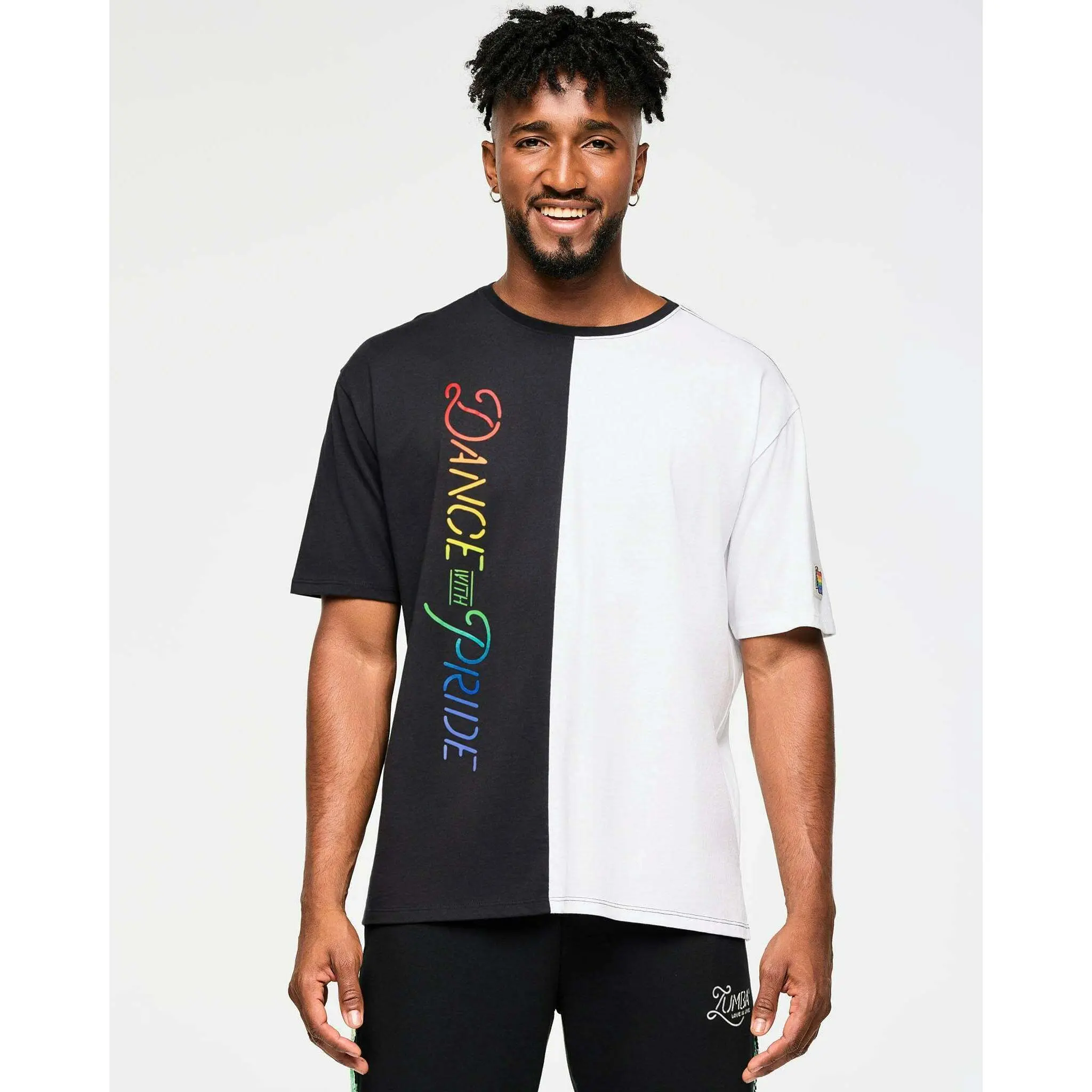 Zumba Men's Oversized Crew Neck Tee