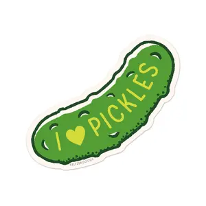 I Love Pickles Sticker