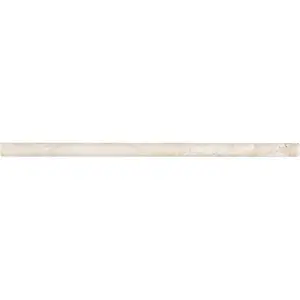 5/8 X 12 In Impero Reale Honed Marble Pencil