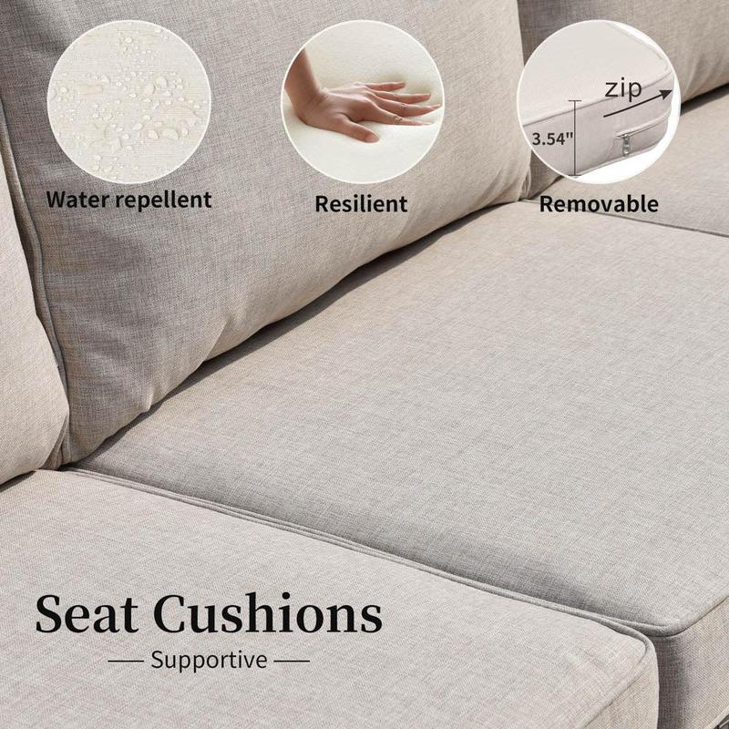 Ovios Patio Furniture 13-Piece Outdoor Sectional Sofa Set with Wicker Rocking Swivel Chairs and 42.12'' Fire Pit Ovios Patio Furniture 13-Piece Outdoor Sectional Sofa Set with Wicker Rocking Swivel Chairs and 42.12'' Fire Pit