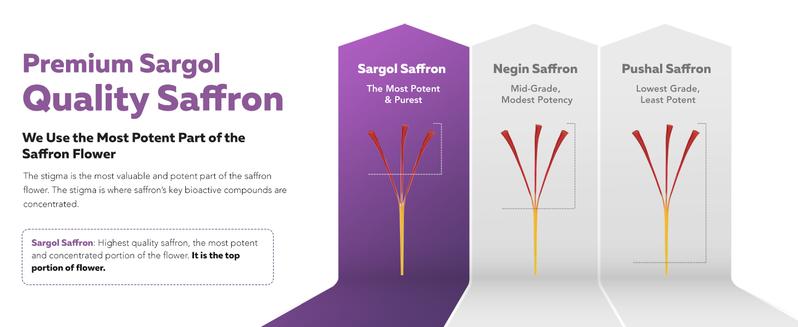 Organic Saffron Extract – Premium Persian Sargol with Safromotivines, Safronal & Crocins – Clinically Validated Formula for Enhanced Mood, Calm & Serenity – 30 Servings Healthcare Natural