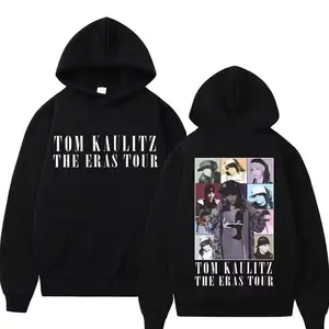 Tom Kaulitz The Eras Tour Hoodie German Rock Band Tokio Hotel Graphic Hoodies Men Women Hip Hop Punk Gothic D