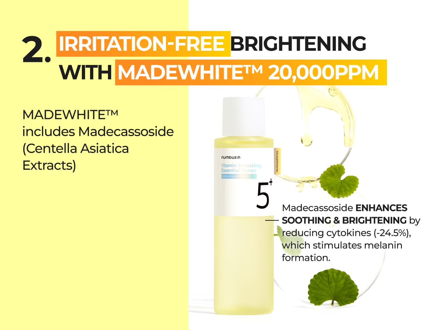 [numbuzin official shop] No.5 Toner | Vitamin Boosting Essential Toner | Improves Hyperpigmentation and Uneven Skin Tone | 6.76 fl. oz.