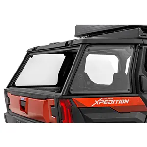 Bed Side Rear Windows | Scratch Resistant | Polaris XPEDITION ADV 5